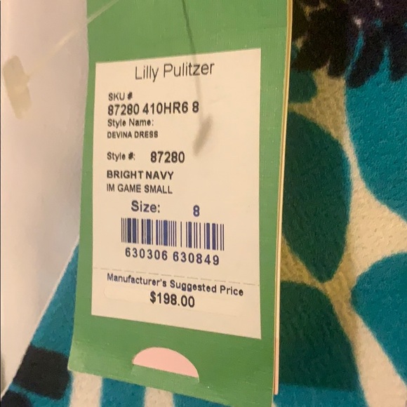 Lily Pulitzer Davina Dress in I’m Game - Picture 2 of 3